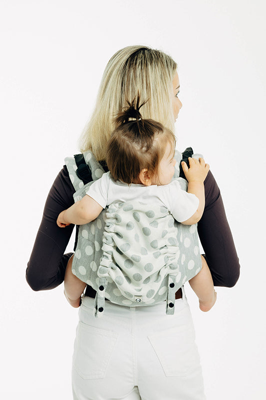 Polka Dots Plop Toddler Onbuhimo PRO by Lennylamb LennyLamb at Little Zen One