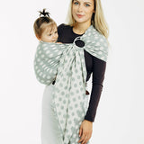Polka Dots Plop Ring Sling by LennyLamb LennyLamb at Little Zen One