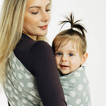 Polka Dots Plop Ring Sling by LennyLamb LennyLamb at Little Zen One