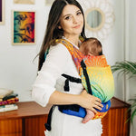 Rainbow Lotus LennyLight Baby Carrier by LennyLamb LennyLamb