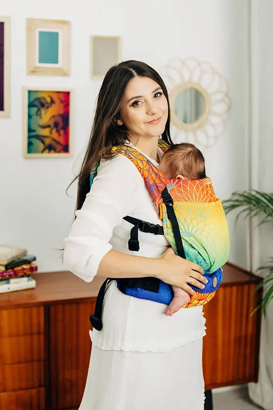 Rainbow Lotus LennyLight Baby Carrier by LennyLamb LennyLamb