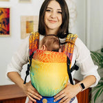 Rainbow Lotus LennyLight Baby Carrier by LennyLamb LennyLamb