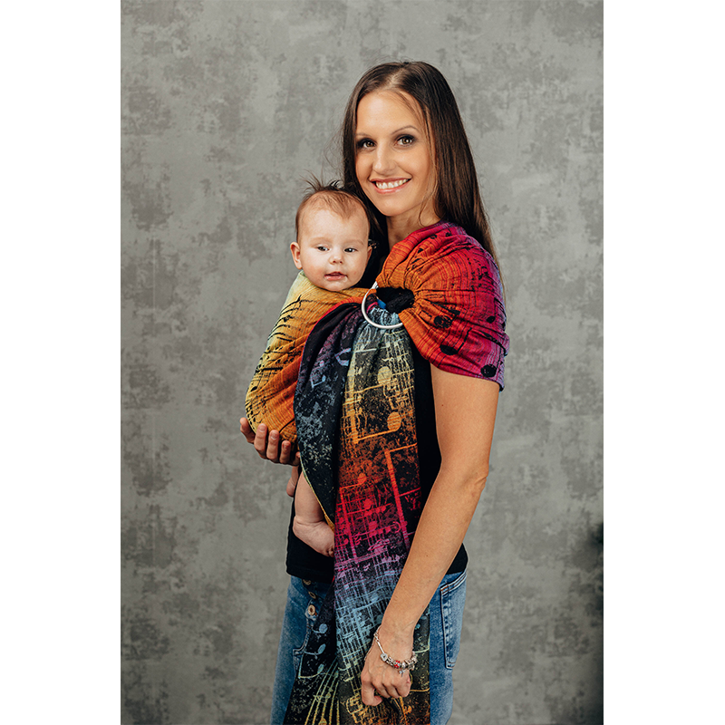 Symphony Rainbow Dark Ring Sling by LennyLamb LennyLamb