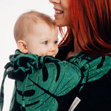 Monstera Urban Jungle Toddler Wrap-Tai Mei Tai by LennyLamb LennyLamb