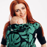 Monstera Urban Jungle Toddler Wrap-Tai Mei Tai by LennyLamb LennyLamb