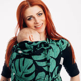 Monstera Urban Jungle Toddler Wrap-Tai Mei Tai by LennyLamb LennyLamb