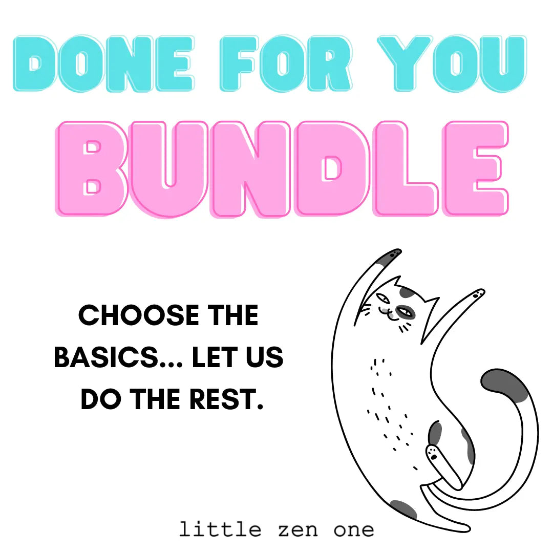 Done for You Baby Carrier Bundle Little Zen One