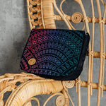 Peacock's Tail Black Opal 2 in 1 City Bag by LennyLamb LennyLamb