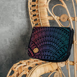 Peacock's Tail Black Opal 2 in 1 City Bag by LennyLamb LennyLamb