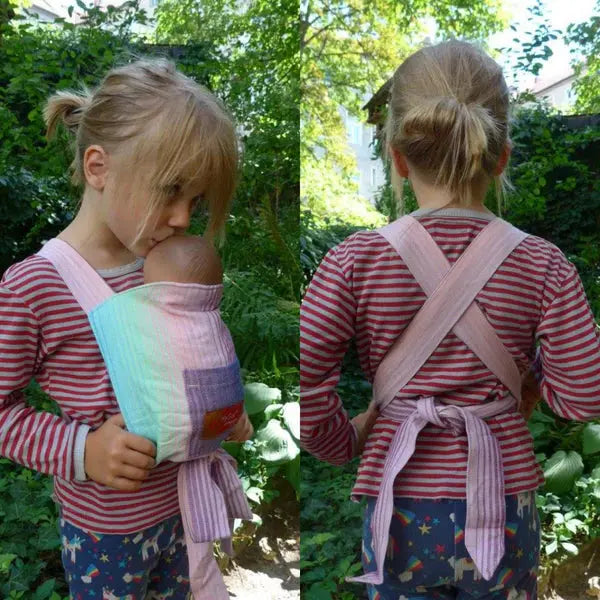 Rainbow Dreamer Mini MySol Doll Carrier by Girasol Girasol