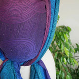 Sea Salt On Stream or Stone Woven Wrap by Oscha Oscha