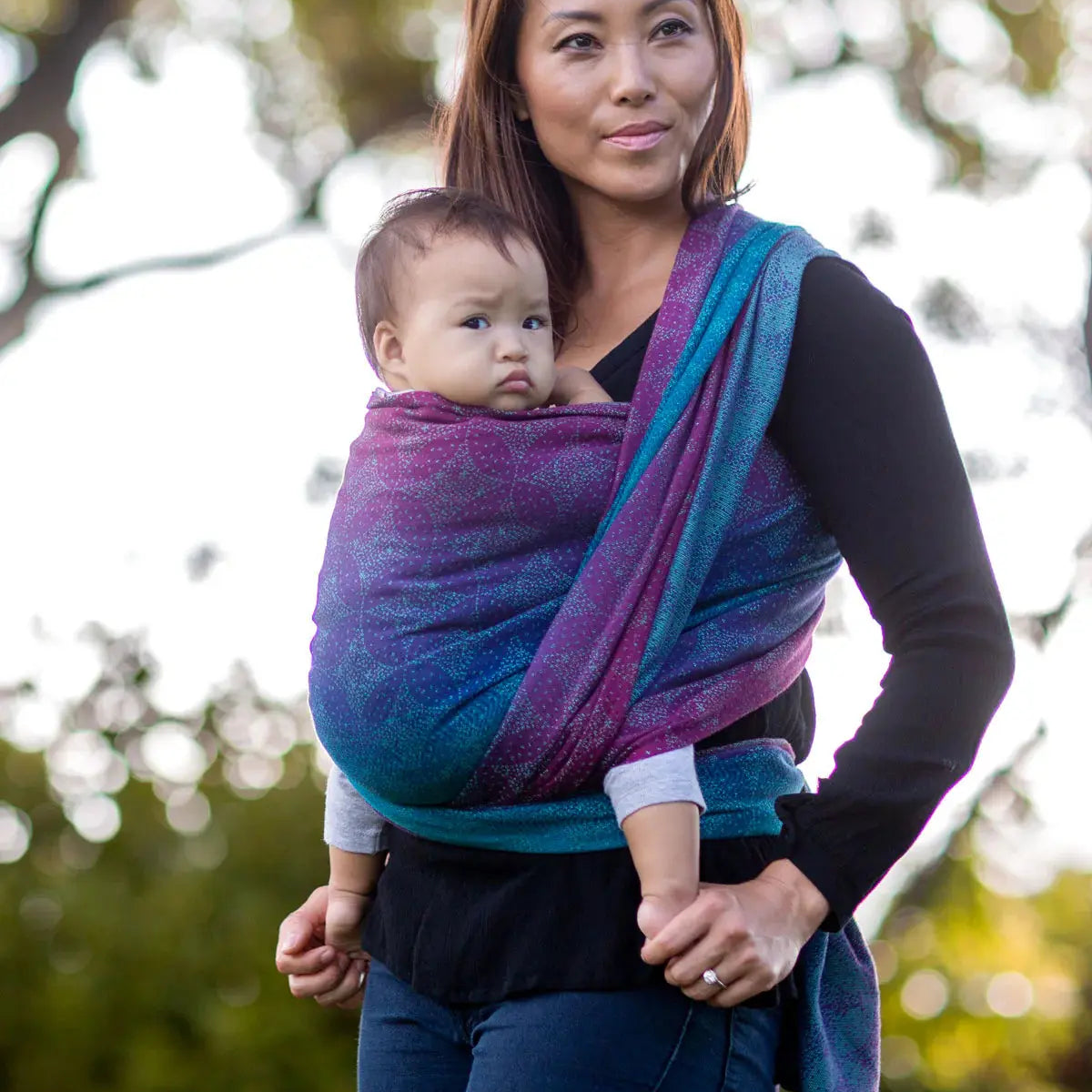 Starry Night Brew Woven Wrap by Oscha Oscha