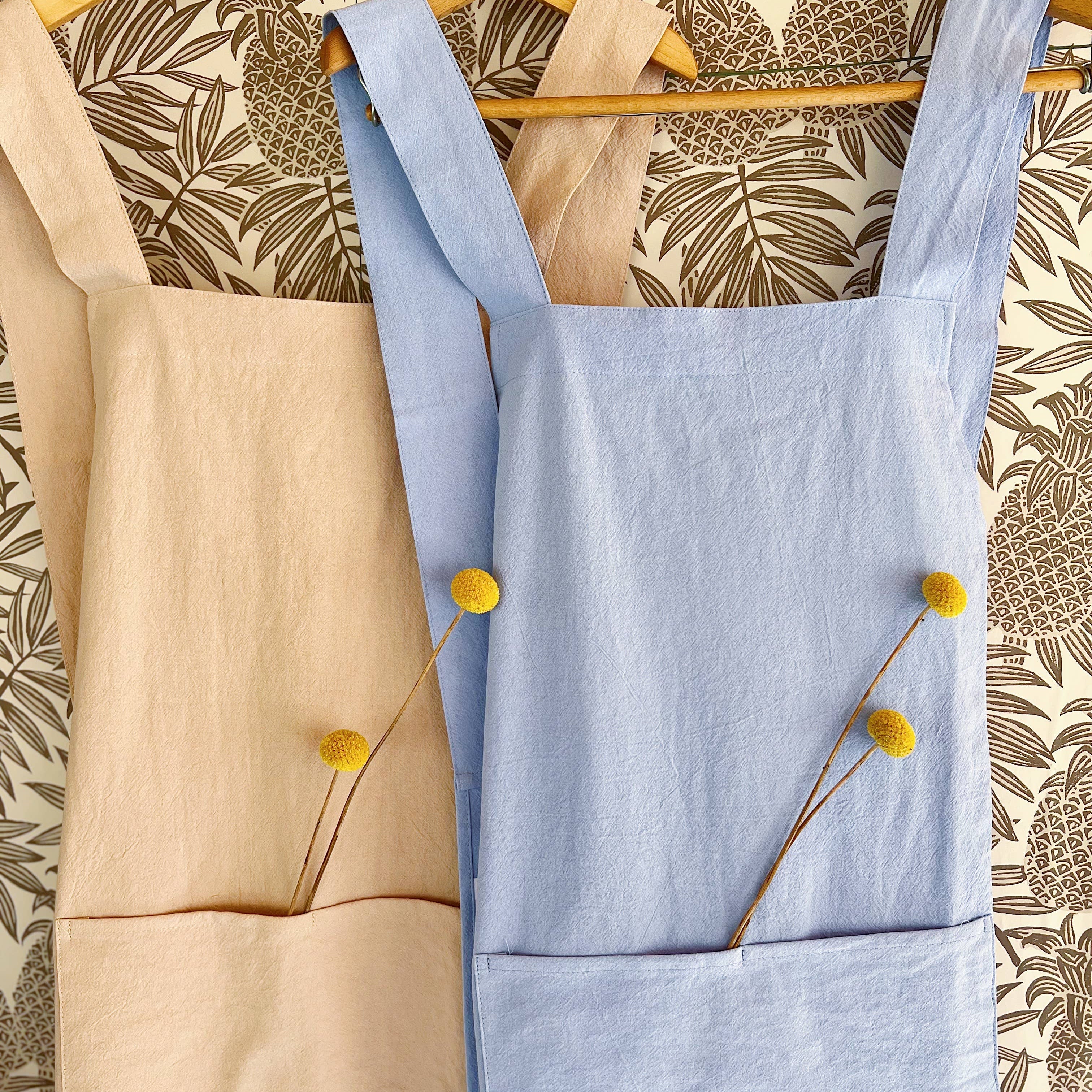 Cross Back Apron Cate Paper Co. at Little Zen One