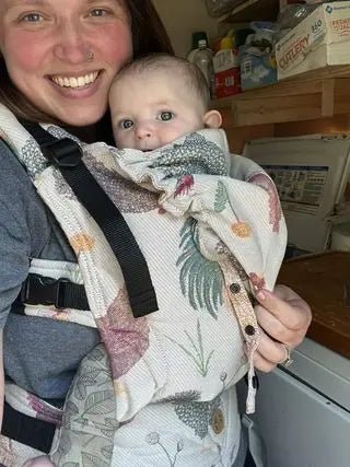 LennyLamb Chickens Buckle Baby Carrier | Cotton – Little Zen One