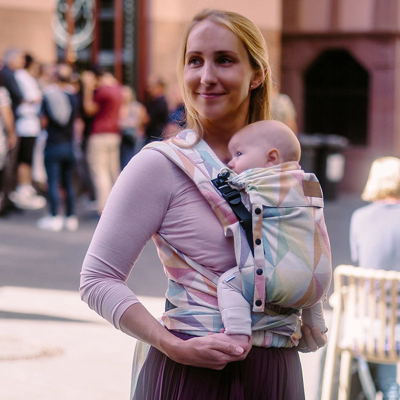 LennyLamb Zephyr DidyFlow Baby by Didymos Half Buckle Carrier