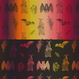 It's Bats Sunset Blanket by LennyLamb LennyLamb