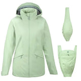 Mamalila Explorer Mint Maternity and Babywearing Jacket Mamalila