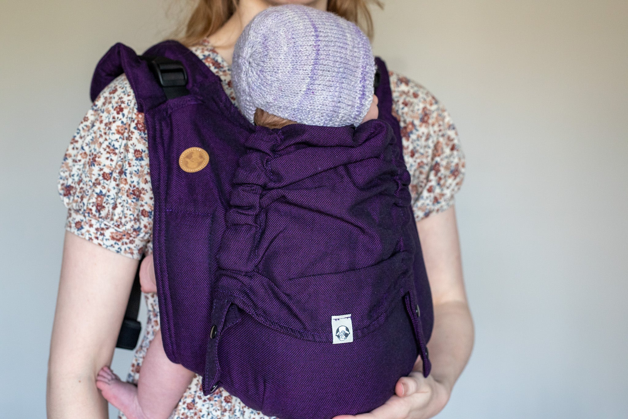 LennyLamb Plum Onbuhimo Baby Carrier | Cotton – Little Zen One