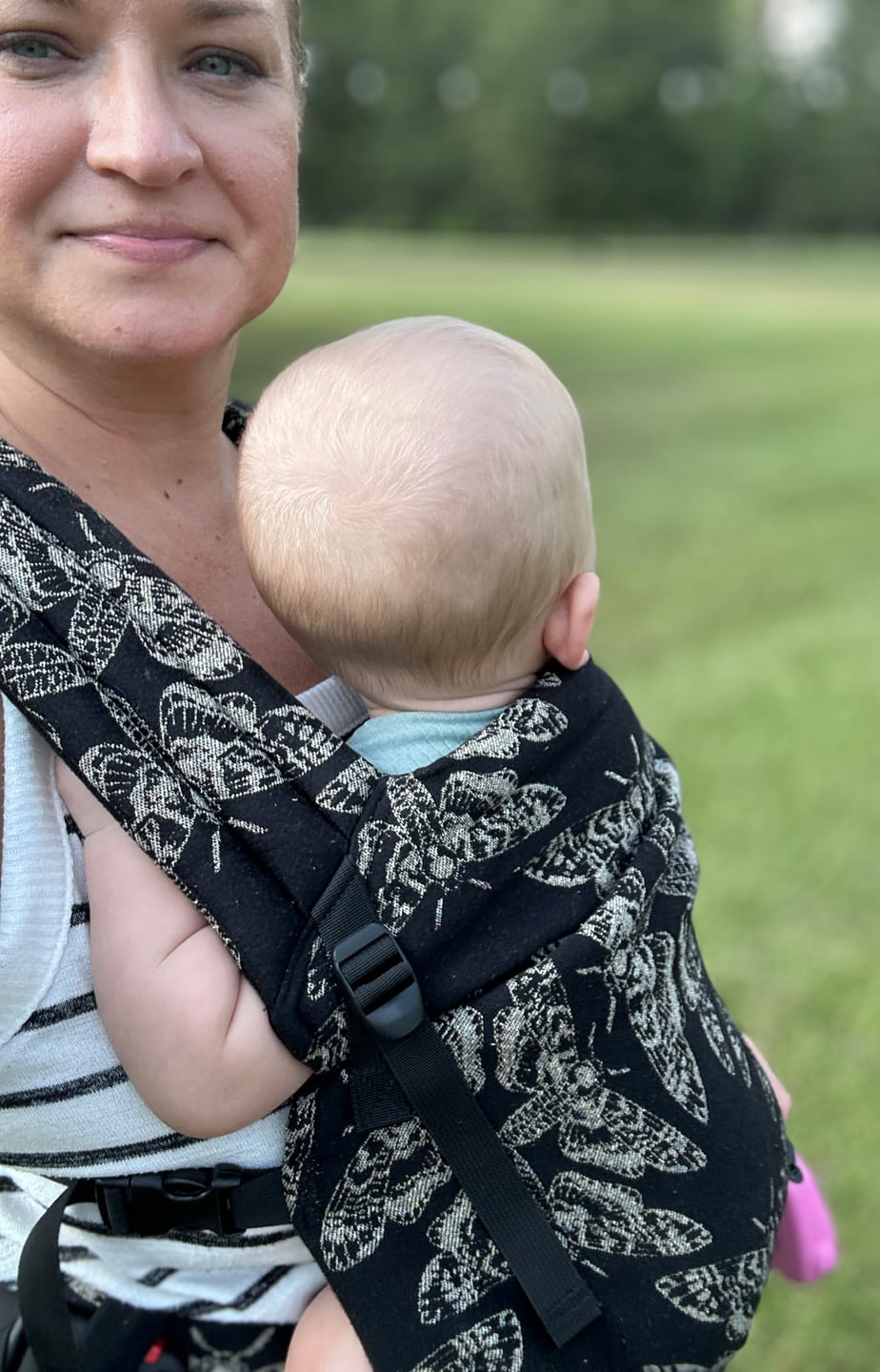 LennyLamb Pamina Buckle Baby Carrier | Cotton – Little Zen One