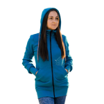 Angel Wings Babywearing Hoodie Blue-Babywearing Outerwear-Angel Wings-canada and usa-Little Zen One-2