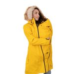 Angel Wings Babywearing Softshell Coat Yellow-Babywearing Outerwear-Angel Wings-canada and usa-Little Zen One-1