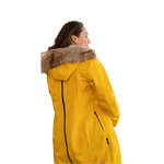 Angel Wings Babywearing Softshell Coat Yellow-Babywearing Outerwear-Angel Wings-canada and usa-Little Zen One-4