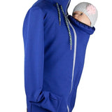 Angel Wings Babywearing Sweatshirt Cobalt Blue-Babywearing Outerwear-Angel Wings-canada and usa-Little Zen One-4