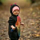 Bear Romper Rainbow Lotus by LennyLamb - Baby Carrier AccessoriesLittle Zen One