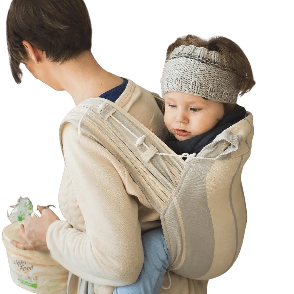 Grey Stripes DidyTai by Didymos - Meh DaiLittle Zen One4048554398804