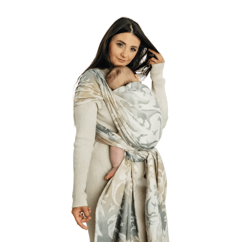 Jurassic Park Ice Desert Woven Wrap by LennyLamb - Little Zen One