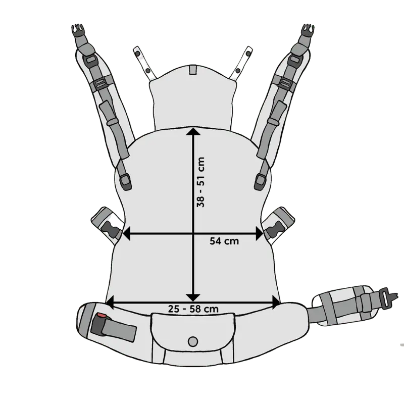 Jurassic Park New Era Preschool Carrier by LennyLamb - Buckle CarrierLittle Zen One5907557754064