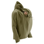 Mamalila Allrounder Babywearing Jacket for Men Khaki - Babywearing OuterwearLittle Zen One