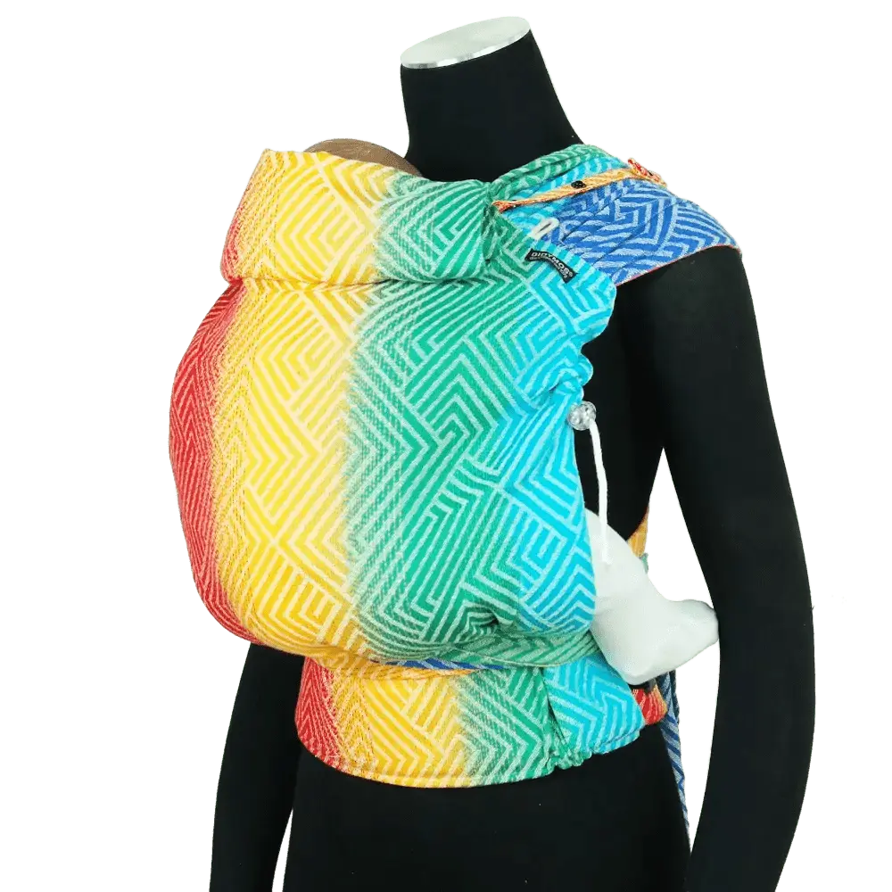 Metro Rainbow DidyKlick 4u by Didymos - Half Buckle CarrierLittle Zen One4048554857646