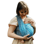 Peacocks Tail Sea Angel Woven Wrap by LennyLamb - Woven WrapLittle Zen One