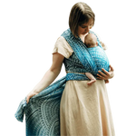 Peacocks Tail Sea Angel Woven Wrap by LennyLamb - Woven WrapLittle Zen One