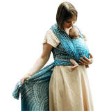Peacocks Tail Sea Angel Woven Wrap by LennyLamb - Woven WrapLittle Zen One