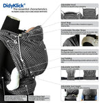 Prima Aurora DidyKlick by Didymos - Half Buckle CarrierLittle Zen One4136305181