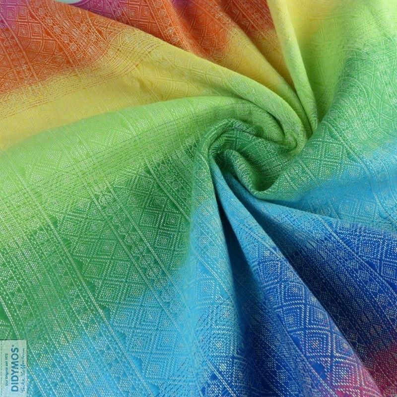 Prima Rainbow hemp Woven Wrap by Didymos Little Zen One