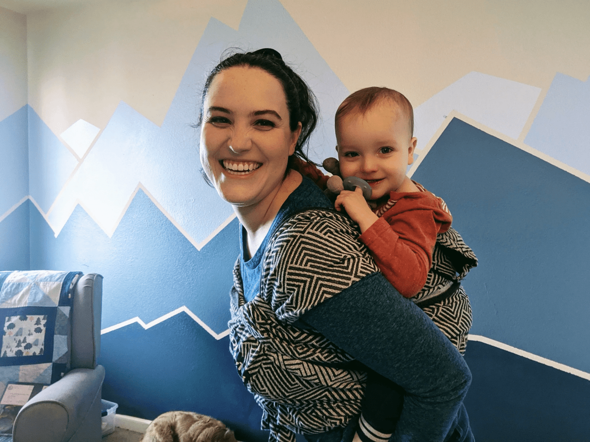 Becka's Babywearing Story - Little Zen One