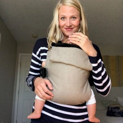 Review of the Integra Baby Linen Carrier - Little Zen One