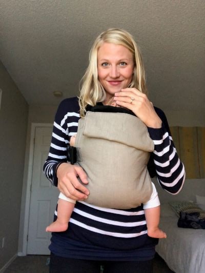 Review of the Integra Baby Linen Carrier - Little Zen One