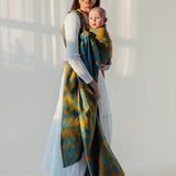 Retro'n'Roses Rosarium Woven Wrap by LennyLamb
