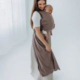 Mocha Stretchy Wrap by LennyLamb
