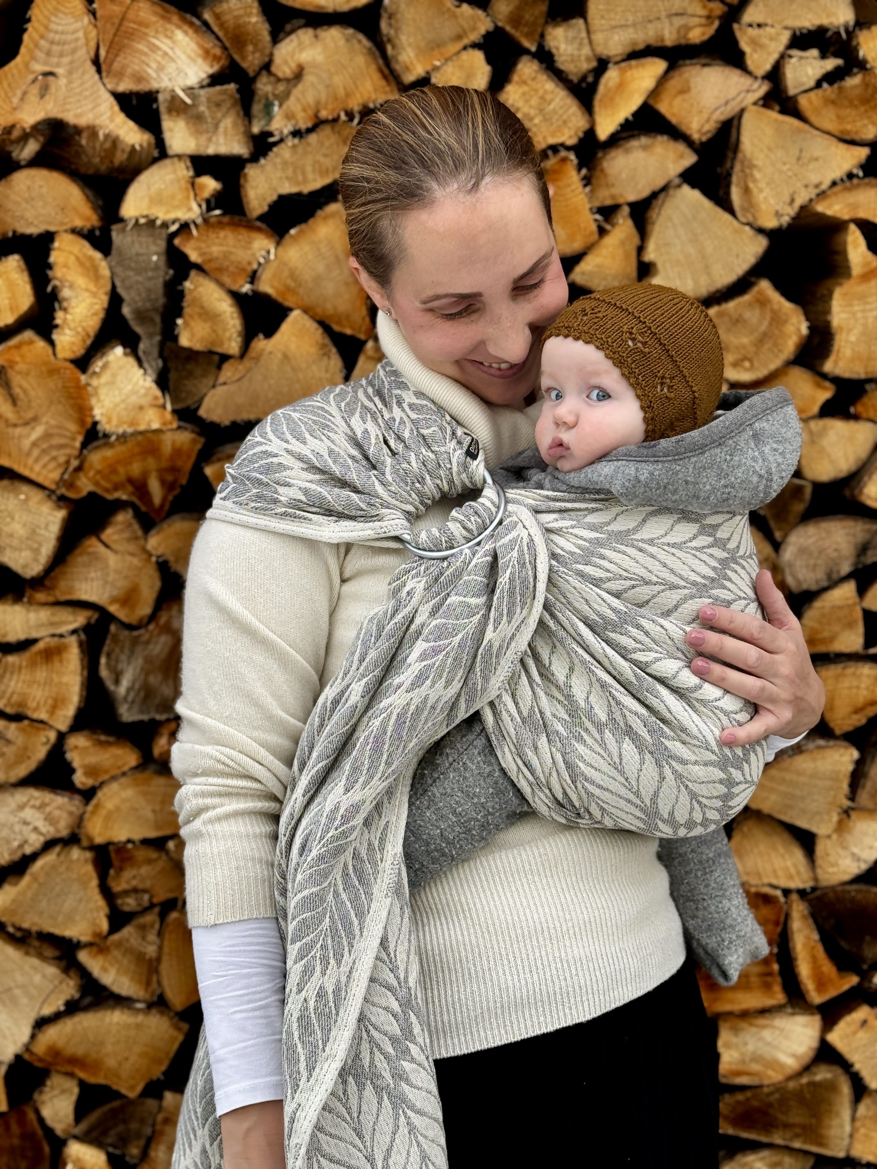 Trias Whisper DidySling Ring Sling by Didymos Didymos at Little Zen One