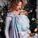 Glittering Snow Queen Ring Sling by LennyLamb