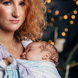 Glittering Snow Queen Ring Sling by LennyLamb