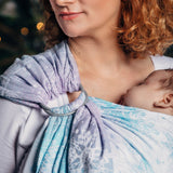 Glittering Snow Queen Ring Sling by LennyLamb