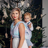 Glittering Snow Queen Woven Wrap by LennyLamb