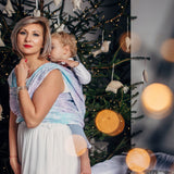 Glittering Snow Queen Woven Wrap by LennyLamb