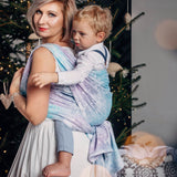 Glittering Snow Queen Woven Wrap by LennyLamb